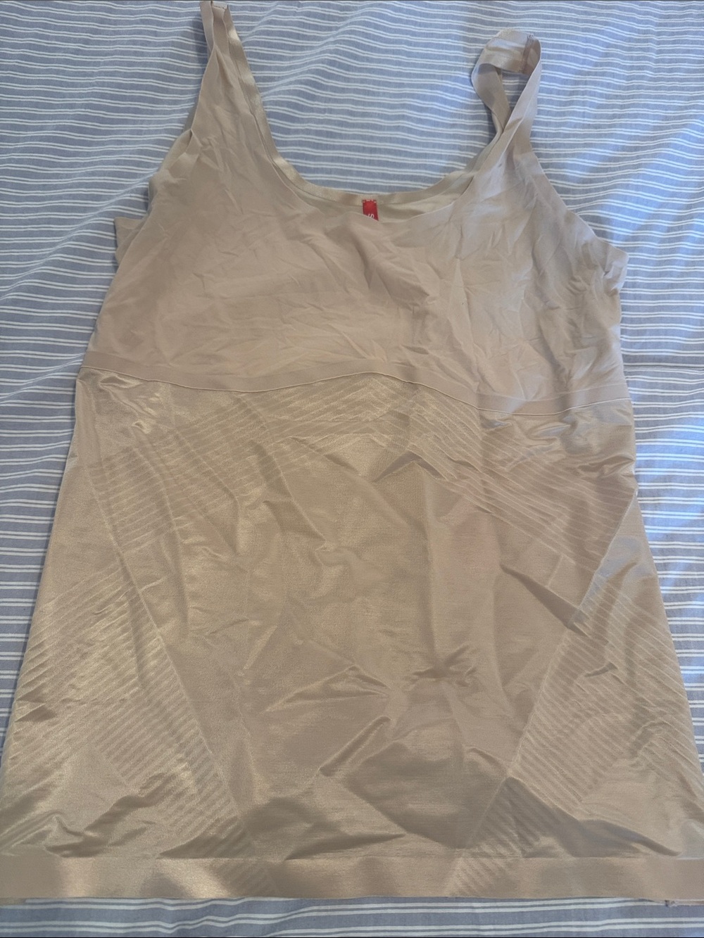 SPANX Beige Seamless Shaping Tank